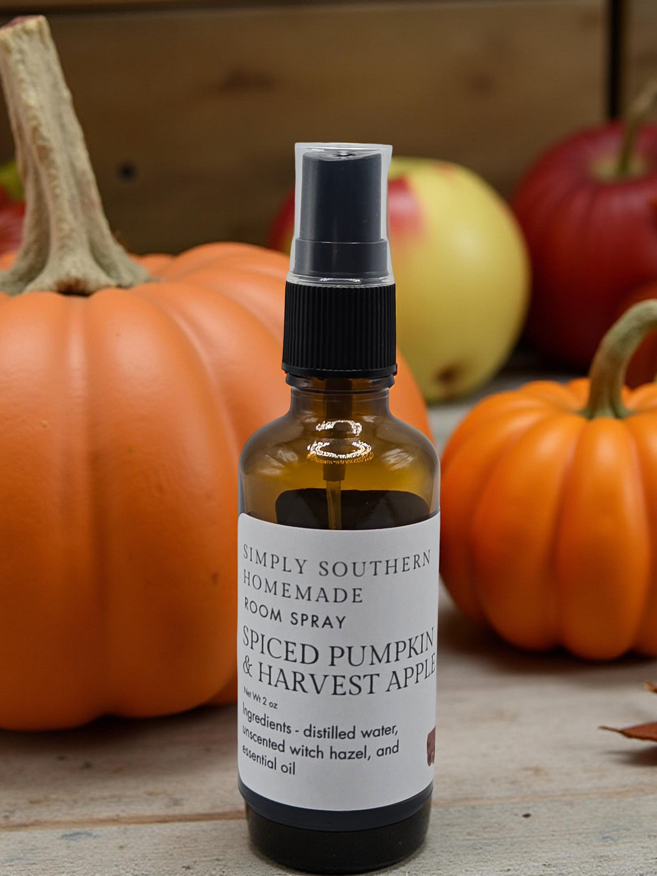 Pumpkin Spice & Harvest Apple Room Spray