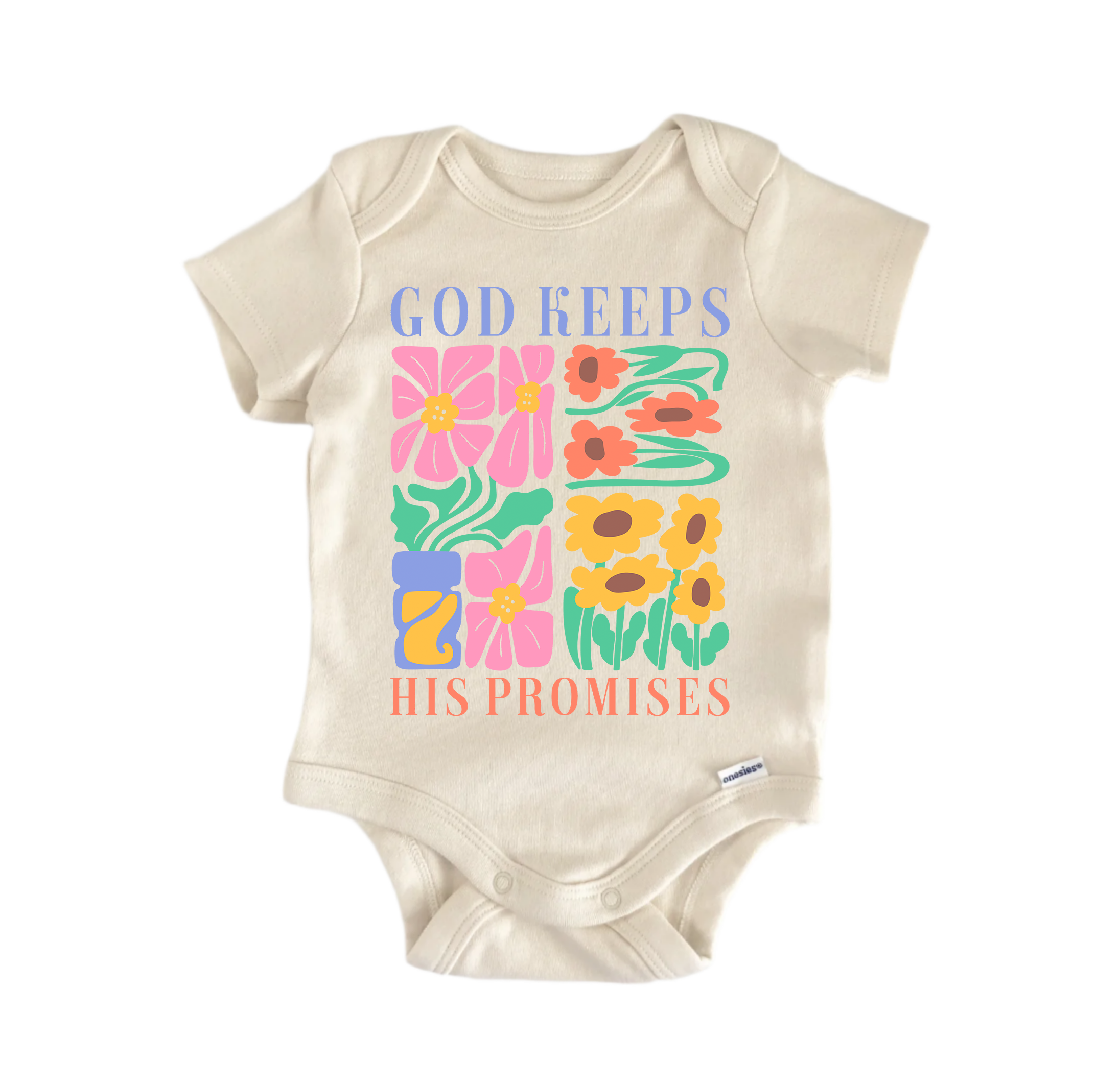 God Keeps His Promises Jesus Christian Religious -  Baby Boy Girl