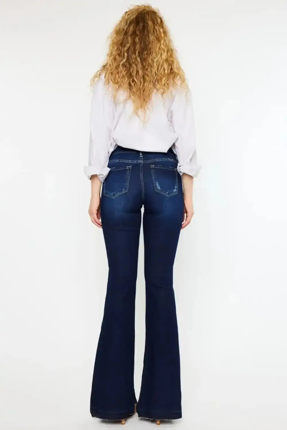 Kancan Low Rise Slim Flare Jeans KC73150