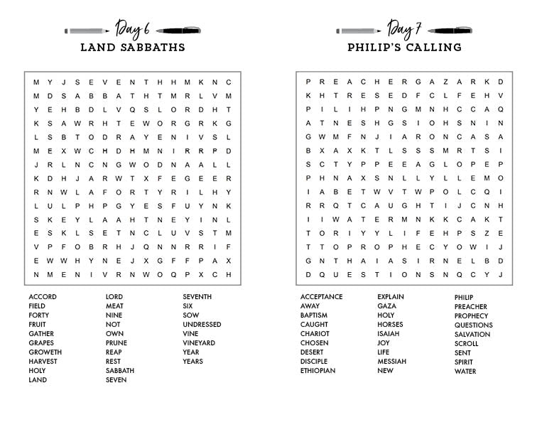 Everyday Bible Word Search Collection