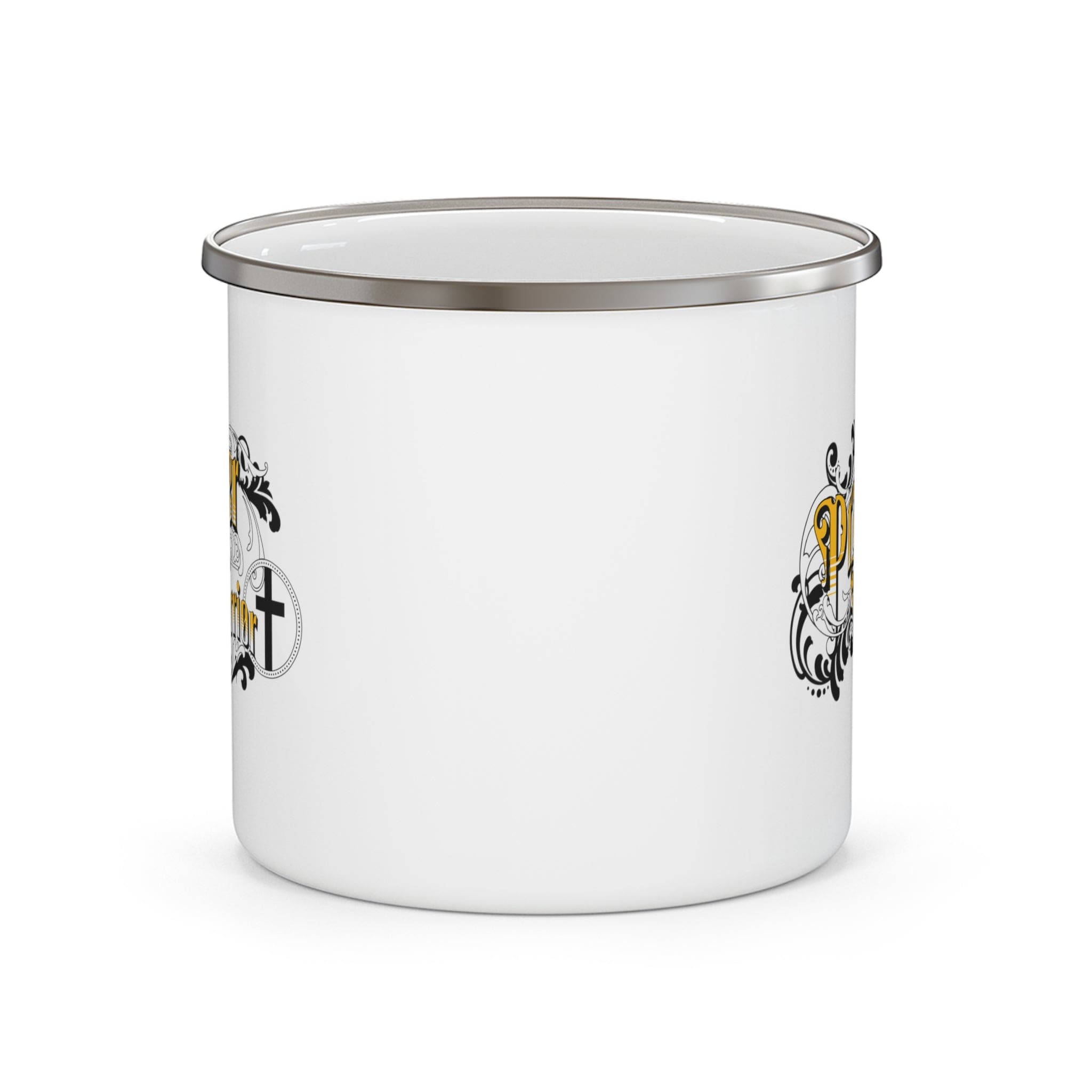 Enamel Camping Mug - Prayer Warrior Christian Inspiration - S6