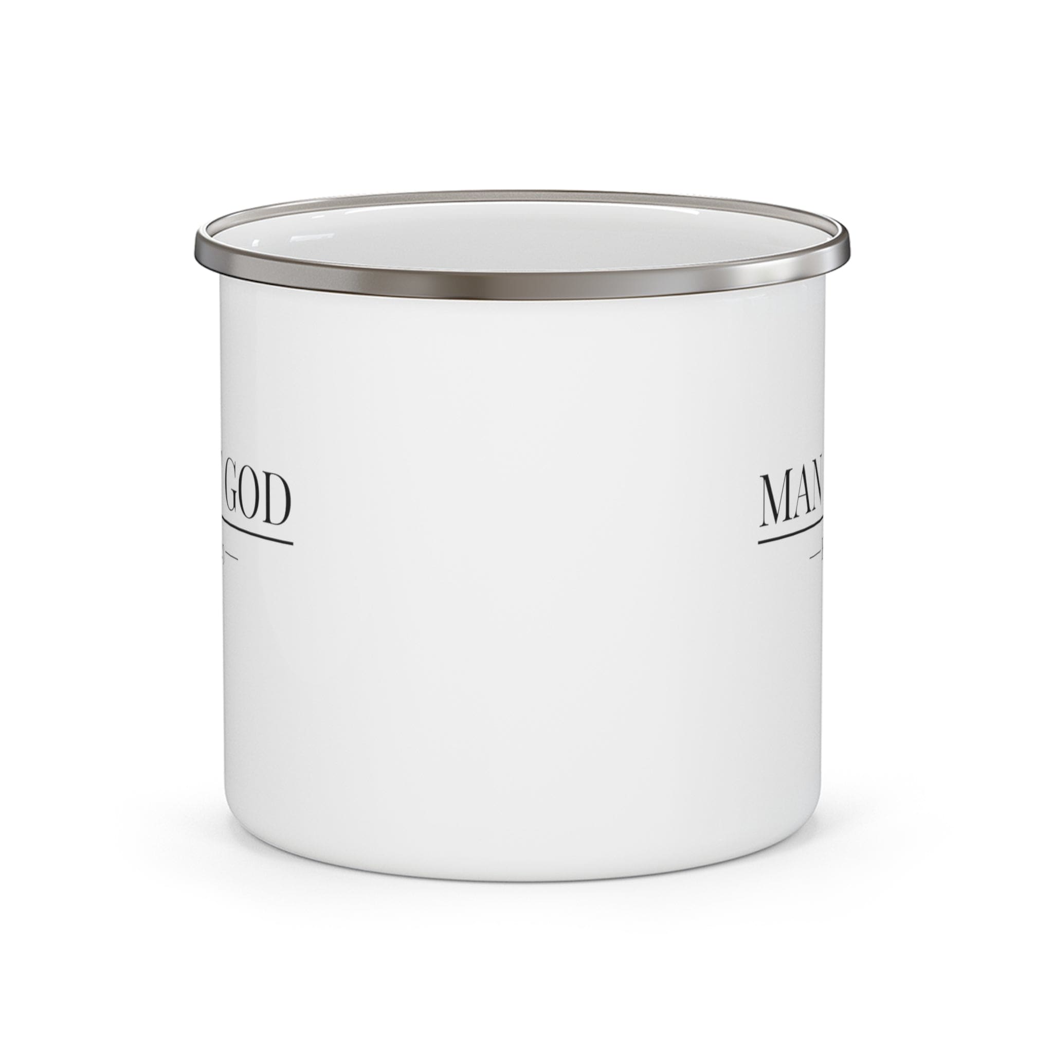 Enamel Camping Mug - Say it Soul - Man of God T-shirt - Christian -