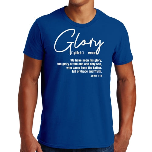 Mens Graphic T-shirt Glory - Christian Inspiration